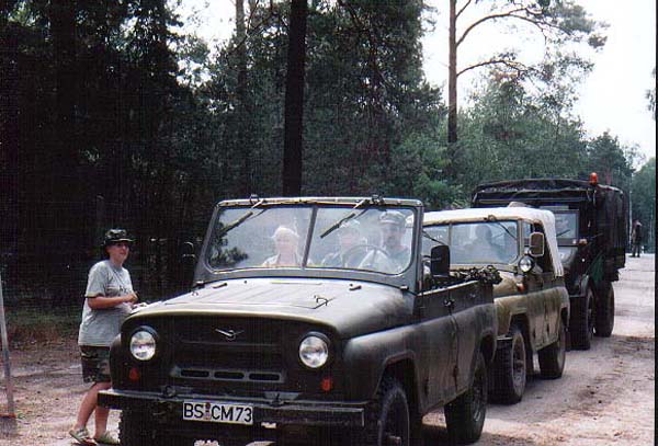 01 Ausfahrt im Convoy